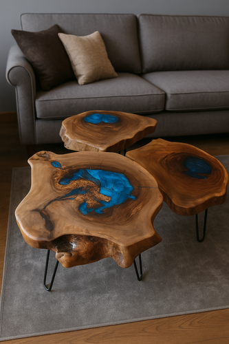 میز عسلی سه تیکه